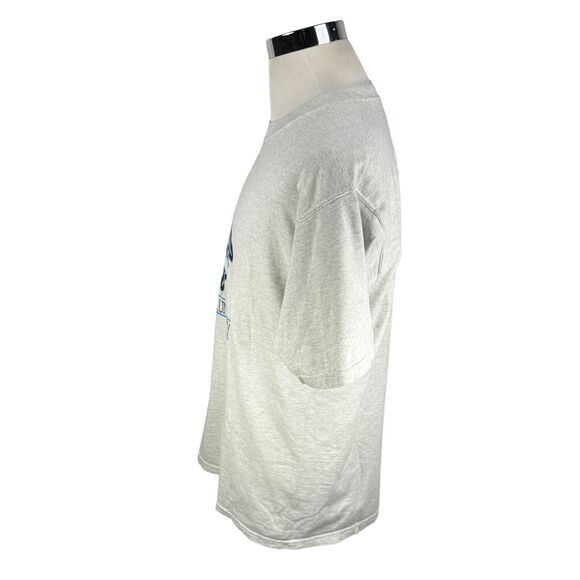 Vintage Penn State PSU T-Shirt Men's Large Gray Nittany Lions Crew 90s Cotton - Picture 2 of 10